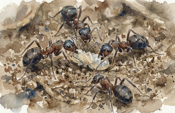 自分を差し出す匂い — アリのサナギが放つ「利他的サイン」